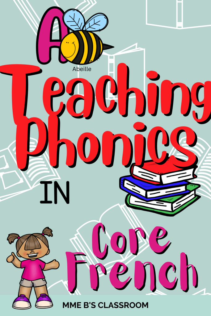 As our district pivots to The Science of Reading, teaching phonics in Core French may sound like an obvious choice in teaching strategies. But until recently, this was not part of our curriculum. As you can imagine, this is no easy task but I am here to highlight what has worked and hasn't worked in my Primary/Junior classes.